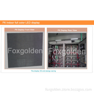 Waterproof P6 Advertising Full Color Indoor LED Display